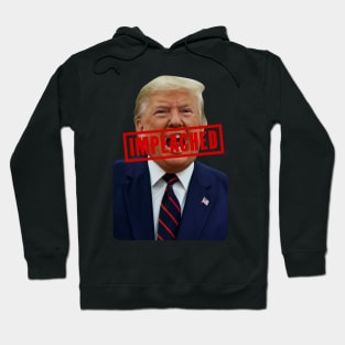 Trump Impeached Stamp Hoodie